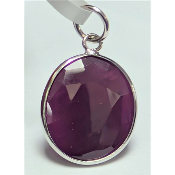 10K(1.42G), NATURAL RUBY UNHEAT (5CT) PENDANT, APPRAISED INSURANCE VALUE $800