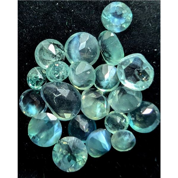 NATURAL ALEXANDRITE COLOR CHANGE ASSORTED SIZE (APP 1CT) GEMSTONE, SUGGESTED RETAIL VALUE $500