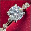 Image 1 : 10K(1.49G),  LAB DIAMOND (0.9+0.04CT) RING (SIZE 6.75) APPRAISED INSURANCE VALUE $1815