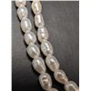 Image 2 : SILVER FRESH WATER PEARL NECKLACE 14", SUGGESTED RETAIL VALUE $200