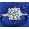 Image 3 : 10K(1.82G), LAB DIAMOND (1.5+0.06CT)RING, SIZE 6.5, APPRAISED INSURANCE VALUE $2185