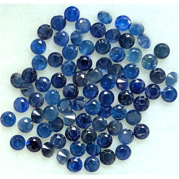 GENUINE BLUE SAPPHIRE 1.8MM (APP 2.5CT) GEMSTONE, SUGGESTED RETAIL VALUE $200