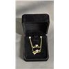 Image 2 : *NEW* 14K GOLD PLATED 1 CT HEART CUT SIMULATED DIAMOND (CZ) MOM 3 PIECE SET