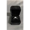 Image 2 : *NEW* STERLING SILVER 3 CT SIMULATED DIAMONDS (CZ) TWIST RING: SIZE 8