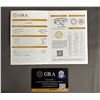 Image 3 : *NEW* 2 CT MOISSANITE LAB DIAMOND WITH GRA REPORT: ROUND, BRILLIANT CUT - GH-VVS1