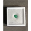 Image 2 : 1.3CT UNTREATED OVAL CUT NATURAL EMERALD: 5.9 MM X 7.7 MM