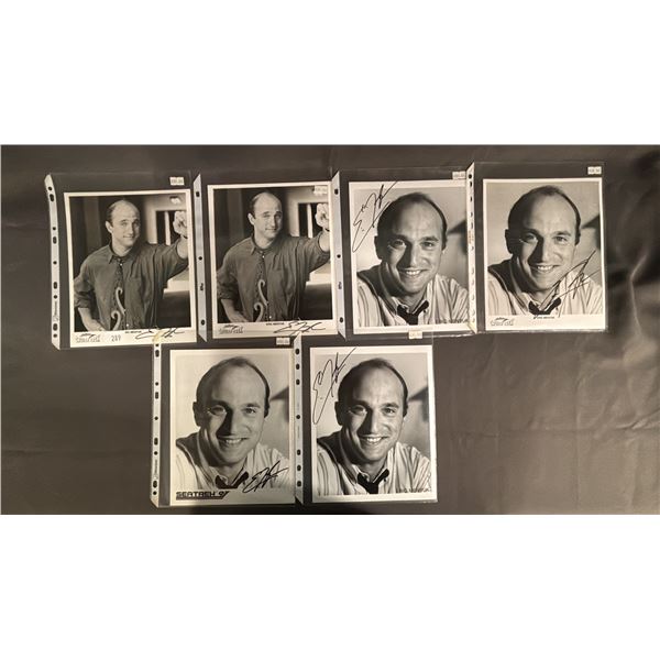 (6) AUTOGRAPHED 8"X10" ERIC MENYUK (THE TRAVELER IN STAR TREK TNG) PHOTOS