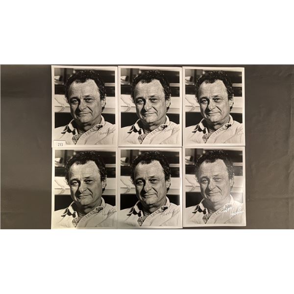 (6) AUTOGRAPHED 8" X 10" JERRY HARDEN (STAR TREK: TGN) PHOTOS - *DUPLICATES*