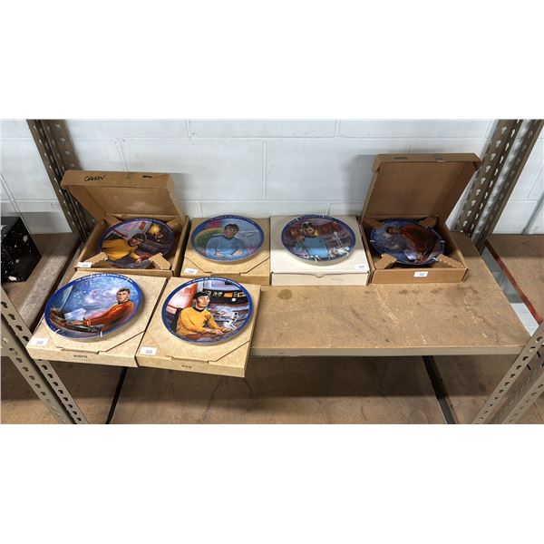 (6) ASSORTED STAR WARS COLLECTOR PLATES
