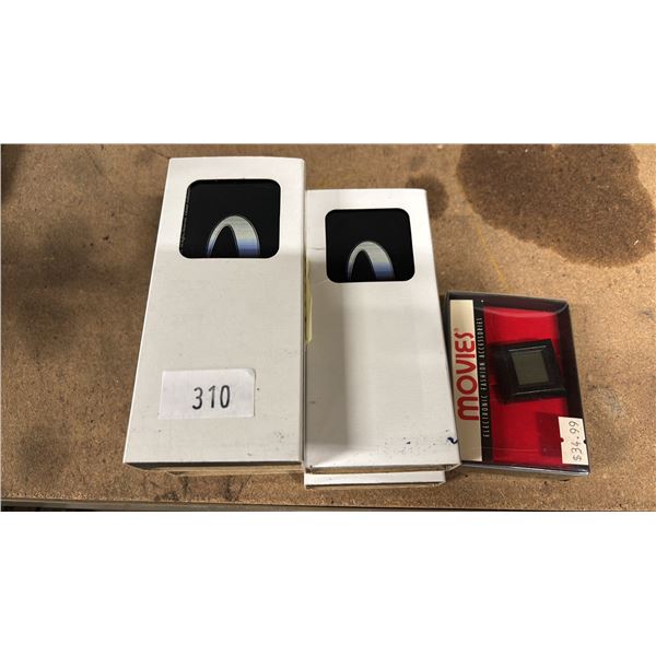 DIGITAL FRAME BROOCH/PIN & (5) STAR TREK 7 OF 9 WATCHES