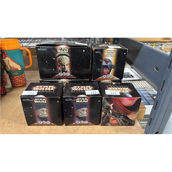 (7) ASSORTED STAR WARS: EPISODE 1 KFC/TACO BELL/PIZZA HUT COLLECTIBLE TOYS