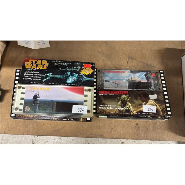 (10) ASSORTED STAR WARS COLLECTOR FILM FRAMES