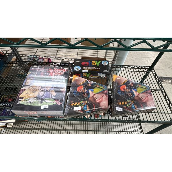 (4) ASSORTED VINTAGE SEALED GAMES