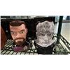 Image 3 : (4) "STAR TREK THE NEXT GENERATION" FIGURAL MUGS
