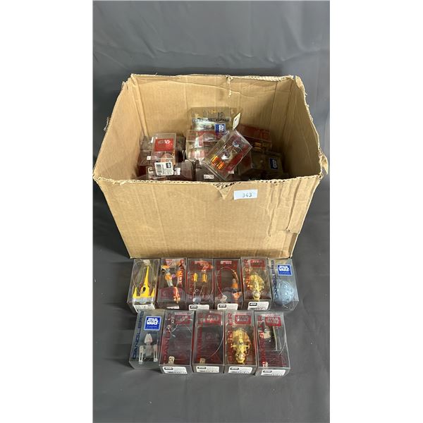 BOX OF ASSORTED STAR WARS DANGLERS