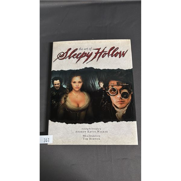 "THE ART OF SLEEPY HOLLOW" HARDCOVER BOOK: INCLUDED THE SCREENPLAY BY ANDREW KEVIN WALKER