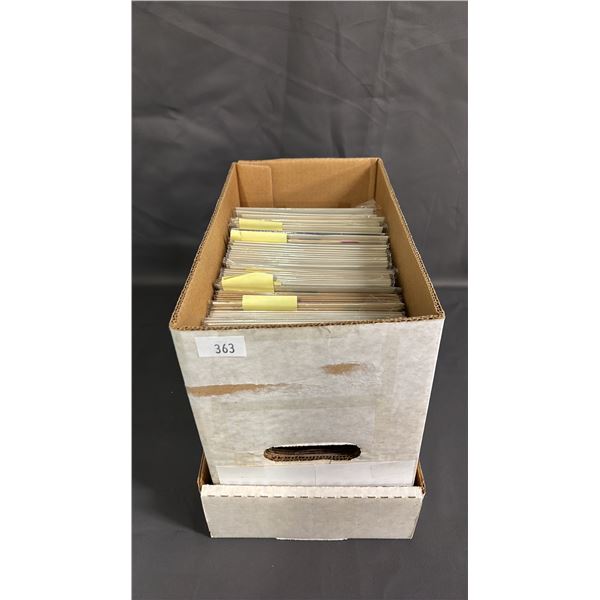 BOX OF ASSORTED DC & MARVEL STAR TREK COMIC BOOKS