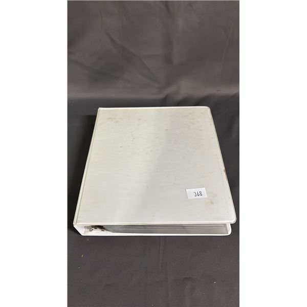 BINDER OF ASSORTED STAR TREK COLLECTOR CARDS