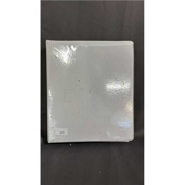 BINDER OF ASSORTED LOST IN SPACE & TEK WORLD TRADING CARDS