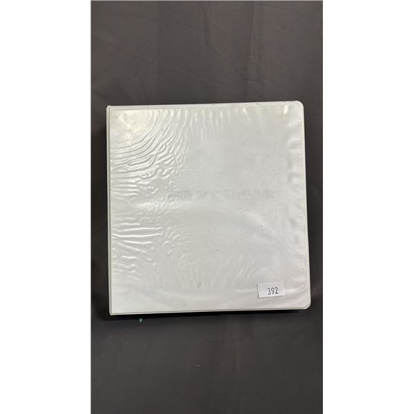 BINDER OF ASSORTED STAR TREK TRADING CARDS