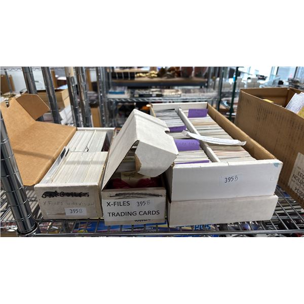 (3) BOXES OF ASSORTED X-FILES TRADING CARDS