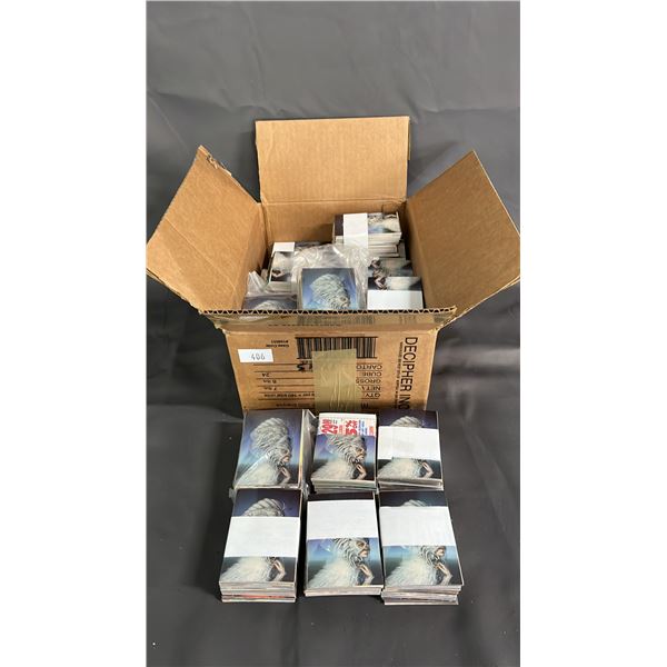 BOX OF MICHAEL WHEELAN ART TRADING CARDS
