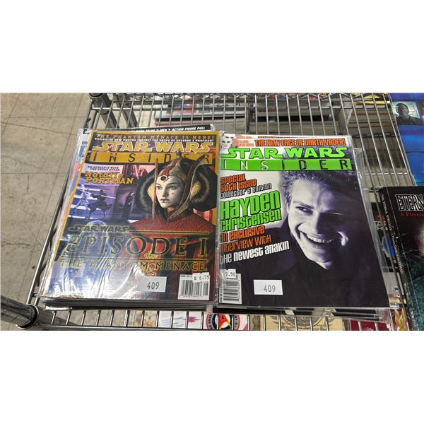 ASSORTED STAR WARS MAGAZINES