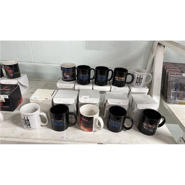 (10) ASSORTED "STAR TREK" MUGS WITH BOXES