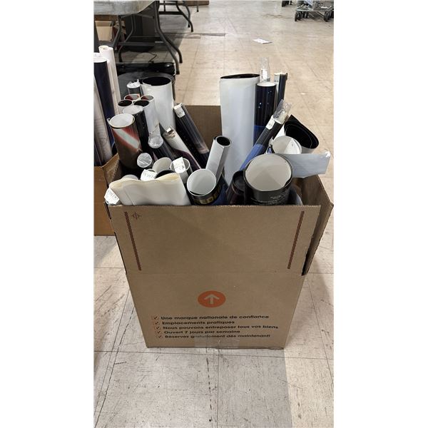BOX OF ASSORTED POSTERS