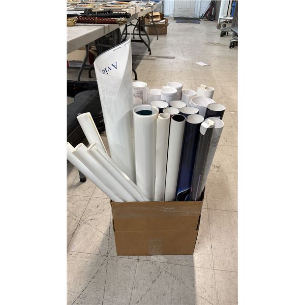 BOX OF ASSORTED POSTERS