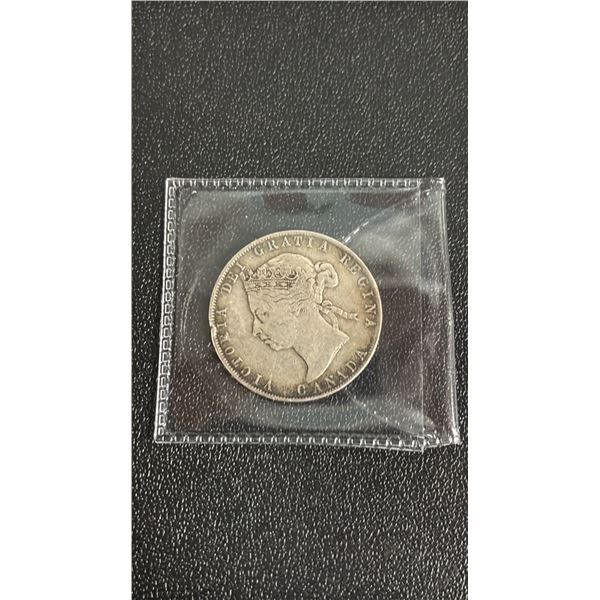 1901 CANADIAN SILVER HALF-DOLLAR