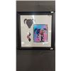 Image 1 : FRAMED WEST COAST AUTHENTIC MARGOT ROBBIE AS HARLEY QUINN SIGNED PHOTOGRAPH #19014 21" X 22"