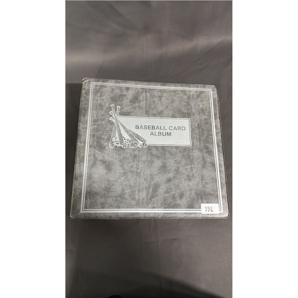 BINDER OF 1991 UPPER DECK BASEBALL CARDS