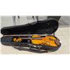 Image 1 : VIOLIN W/ BOW & HARDSHELL CASE - MARKED "COPY OF JACOBUS STAINER"