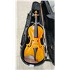 Image 2 : VIOLIN W/ BOW & HARDSHELL CASE - MARKED "COPY OF JACOBUS STAINER"