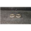 Image 1 : TWO 10K LADIES' WEDDING RINGS (4.3G)