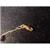 Image 4 : 10K CHAIN (17"), 14K NECKLACE (17") W/ AMETHYST BEADS (7G TOTAL)