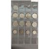 Image 2 : SLEEVE OF (13) UNITED STATES QUARTERS & DIMES (SOME SILVER, 3 MERCURY DIMES)