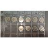 Image 2 : SLEEVE OF VINTAGE COINS INCLUDING CANADIAN QUARTERS & 1933 AUSTRIA HALF-PENNY, 1921 CANADIAN PENNY