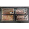 Image 1 : (4) VINTAGE CANADIAN $2 BILLS