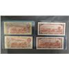 Image 2 : (4) VINTAGE CANADIAN $2 BILLS