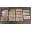 Image 1 : (15) VINTAGE CANADIAN $2 BILLS