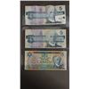 Image 1 : (3) VINTAGE CANADIAN $5 BILLS
