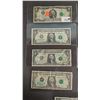 Image 2 : (8) VINTAGE AMERICAN $1 BILLS & (1) $2 BILL