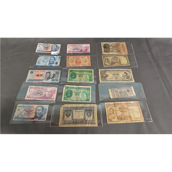 ASSORTED FOREIGN CURRENCY