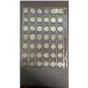 Image 2 : SLEEVE OF (42) VINTAGE SILVER CANADIAN QUARTERS