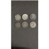 Image 1 : (6) ASSORTED CANADIAN 50 CENT PIECES (5 SILVER)