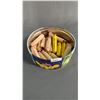Image 1 : TIN OF ROLLED PENNIES
