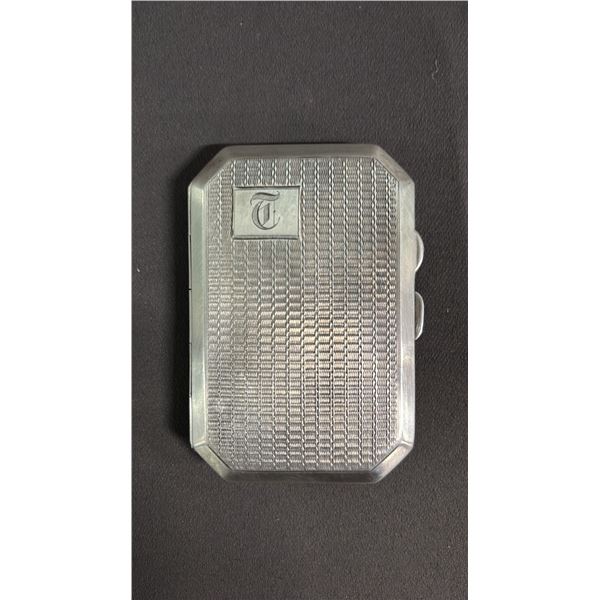 J.C LTD. STERLING SILVER CIGARETTE CASE (57.7G)