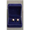 Image 2 : *NEW* FRESHWATER PEARL BUTTON EARRINGS
